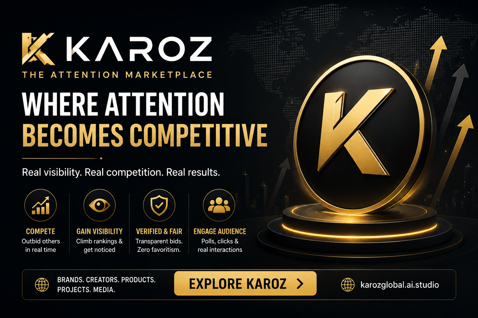 KAROZ Promotional Banner